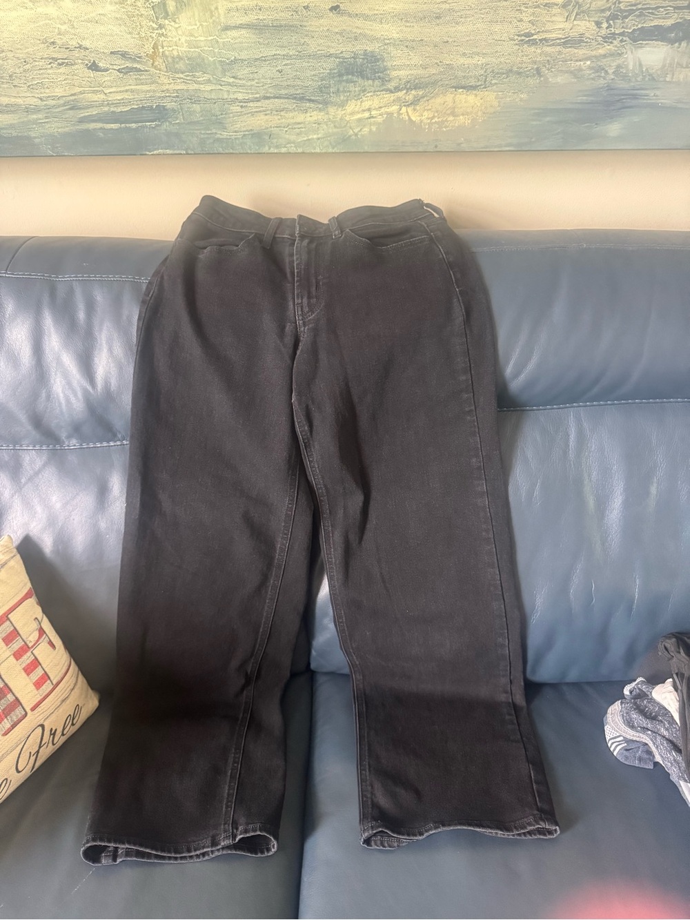 Old Navy Black Relaxed Fit Jeans